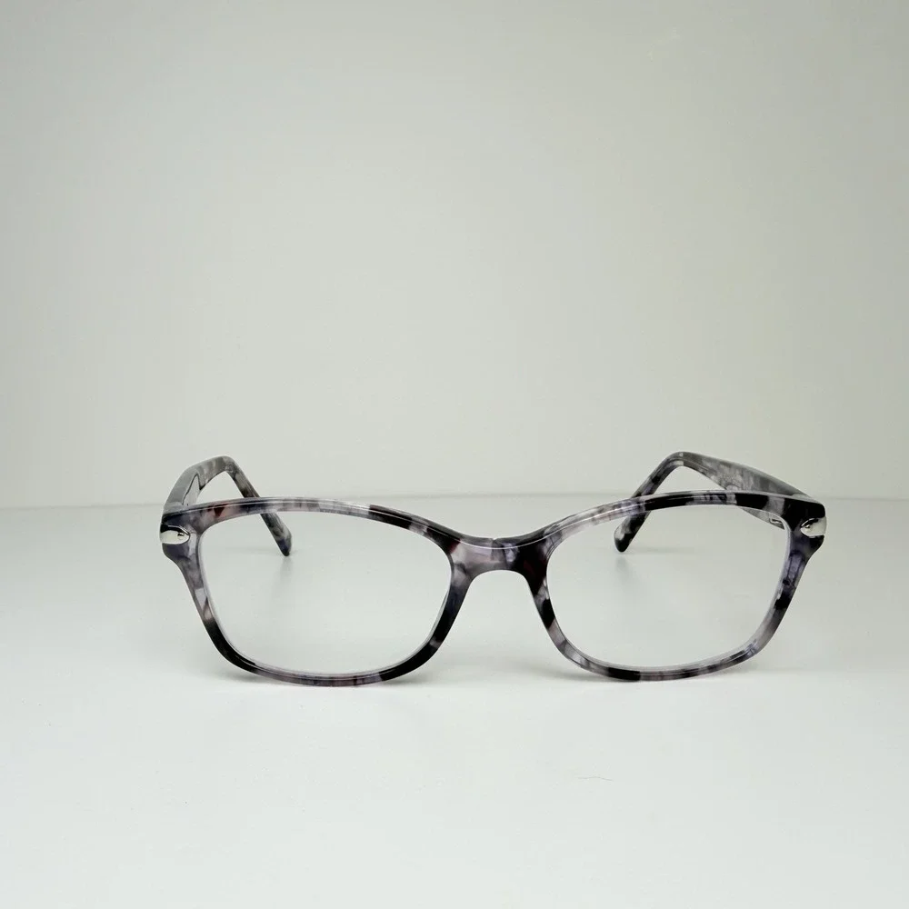 Coach HC6065 5548 Purple Tortoise Eyeglasses Frames 51-17-135 w/ Case